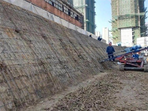 行唐建筑边坡支护