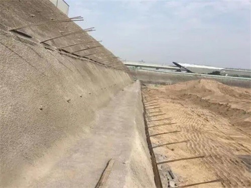 行唐河道边坡加固